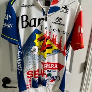 Men's Multicolor Cycling Jersey